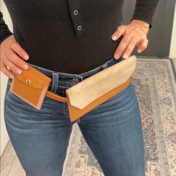 Sticky lemon waist belt bag / pouch - Picture 1 of 7